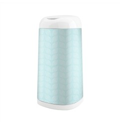 HOUSSE FLEURS MINT BLEUE NEW