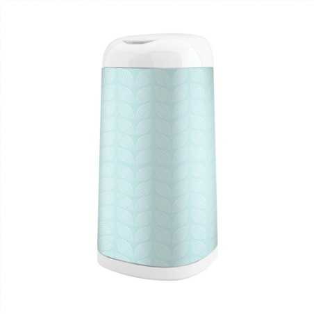 HOUSSE FLEURS MINT BLEUE NEW