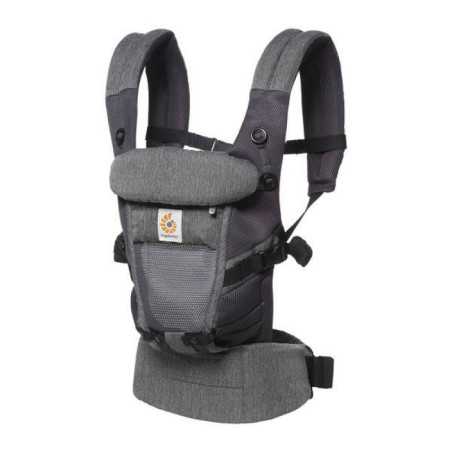 PORTE-BEBE ADAPT - COOL AIR MESH - GRIS CHINE