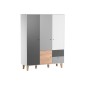 ARMOIRE 3 PORTES OAK BOIS CONCEPT