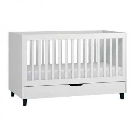 LIT BEBE EVOLUTIF 70X140 SIMPLE BLANC