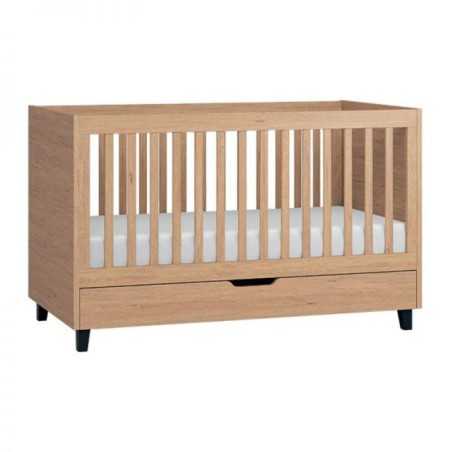 LIT BEBE EVOLUTIF 70X140 SIMPLE BOIS
