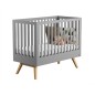 LIT  II 70X140 NAUTIS GRIS CLAIR/BOIS