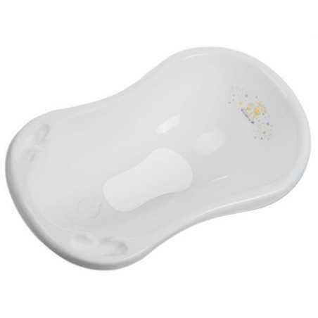BAIGNOIRE 84CM AVEC EVACUATION BLANC GIRAFFE + ANTIDERAPANT