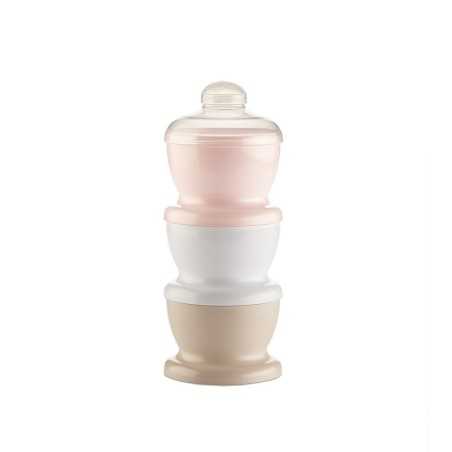 BOITE TRANSPORT DE LAIT ROSE POUDRE