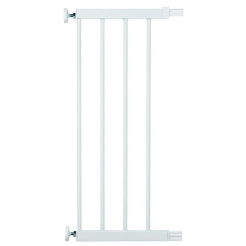 EXTENSION 28 CM WHITE POUR BARRIERES METAL A PRESS