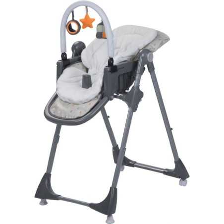 CHAISE HAUTE KIWI 3 EN 1 WARM GREY