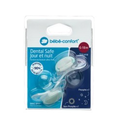SUCETTE DENTAL SAFE SILICONE 6 18M X2