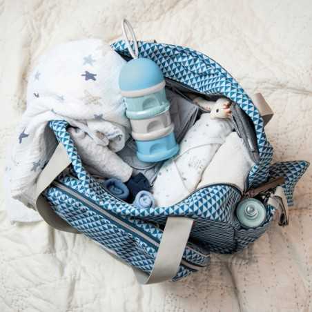 BOITE DOSEUSE DE LAIT EMPILABLE BLEU