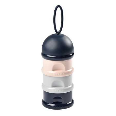 BOITE DOSEUSE DE LAIT EMPILABLE NOIR ROSE