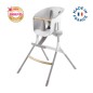 CHAISE HAUTE UP&DOWN GREY/WHITE