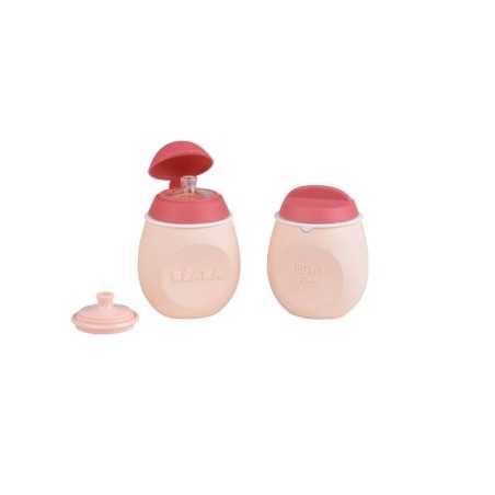 LOT BABYPOTE 2 EN 1 ET PORTION - PINK