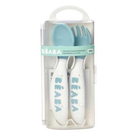 SET DE 2 COUVERTS ERGO 2EME AGE BLEU