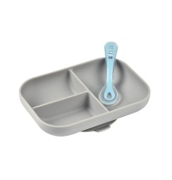 SET REPAS SILICONE 2 PIECES COMP