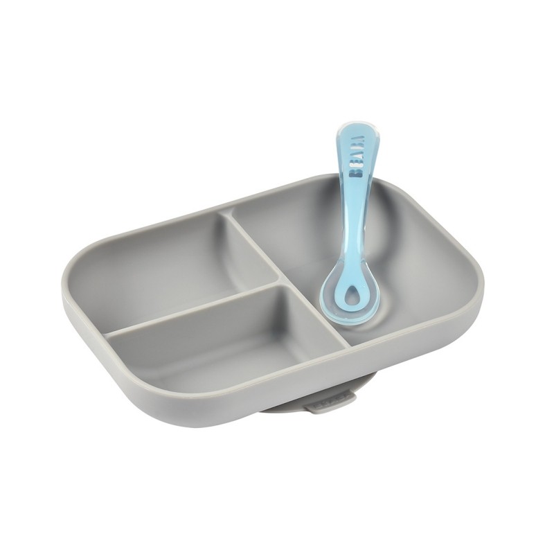 SET REPAS SILICONE 2 PIECES COMP
