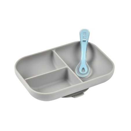 SET REPAS SILICONE 2 PIECES COMP