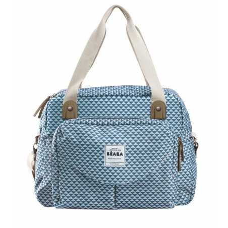 SAC A LANGER GENEVE 2 PLAY PRINT BLEU