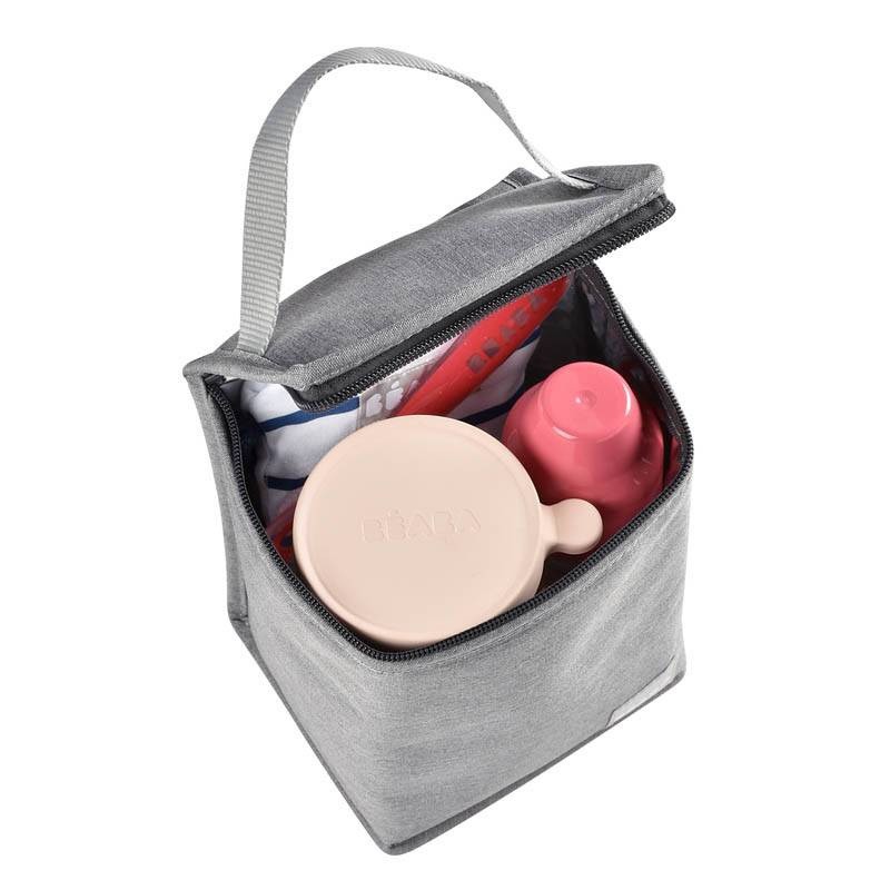 POCHETTE REPAS ISOTHERME GRIS CHINE