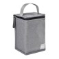 POCHETTE REPAS ISOTHERME GRIS CHINE