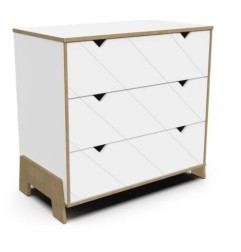 COMMODE 3 TIROIRS ALBIZIA