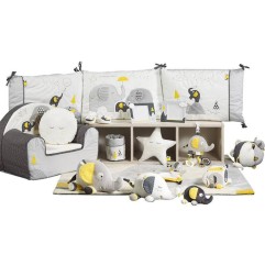 PARURE DE LIT  + TAIE BABYFAN