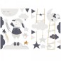 STICKERS MURAUX MERLIN
