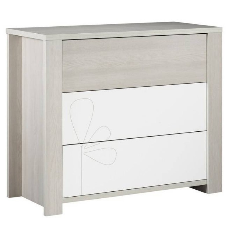 COMMODE 3 TIROIRS  L111  NEWOPALE  AVEC MOTIF