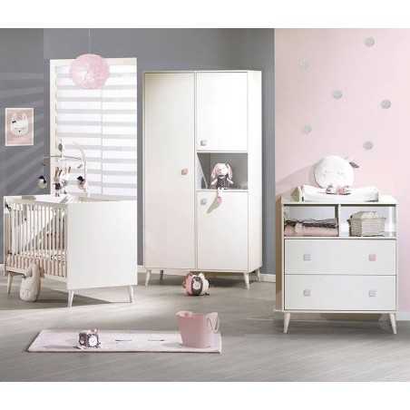 ARMOIRE 1 GRANDE PORTE, 2 PETITES PORTES, 1 NICHE