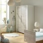 ARMOIRE 2 PORTES AVEC MONTANTS  LOFT BOIS