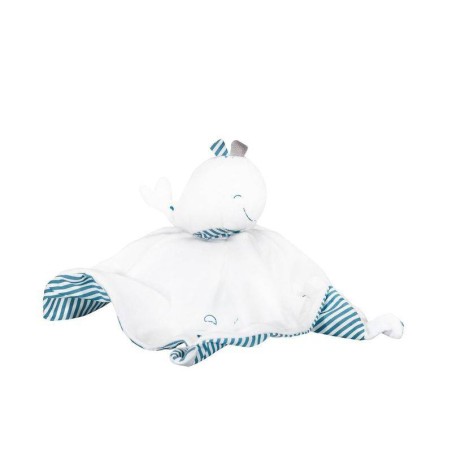 DOUDOU MOUCHOIR BLUE BALEINE
