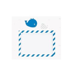 CADRE PHOTO BLUE BALEINE