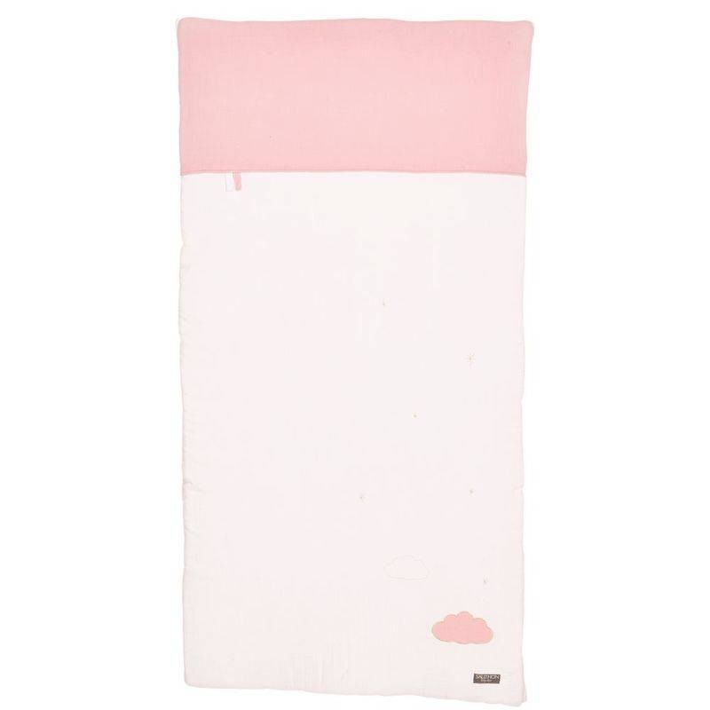 EDREDON 120X60 ROSE LILY POUDREE