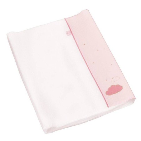 MATELAS A LANGER PETIT MODELE ROSE LILY POUDREE