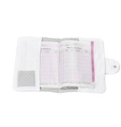 PROTEGE CARNET DE SANTE GRIS LILY GREY