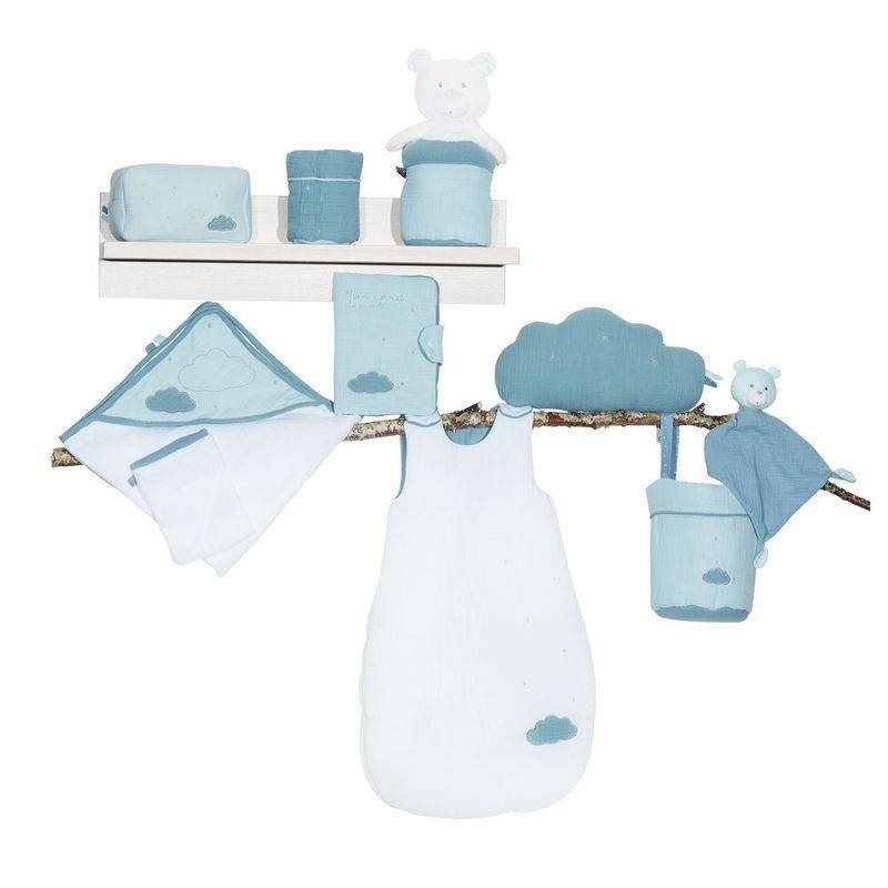 CAPE DE BAIN PLUS GANT MINT LILY MINT