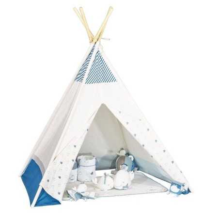 TIPI 160X110X110CM BLUE BALEINE