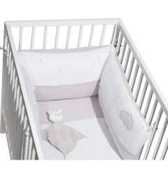 DOUDOU MOUCHOIR GRIS LILY GREY