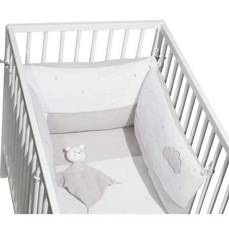 DOUDOU MOUCHOIR GRIS LILY GREY