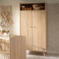 ARMOIRE 2 PORTES ET 1 NICHE BOIS  ACCESS BOIS