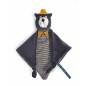 DOUDOU CHAT GRIS ALPHONSE LES MOUSTACHES