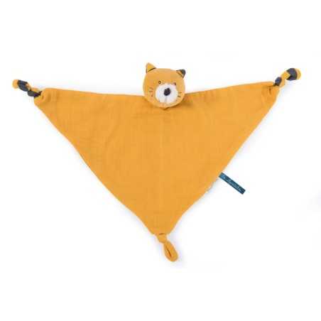DOUDOU LANGE CHAT MOUTARDE LULU LES MOUSTACHES