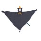DOUDOU LANGE CHAT GRIS FONCE ALPHONSE LES MOUSTACHES