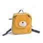 SAC A DOS CHAT MOUTARDE LULU LES MOUSTACHES