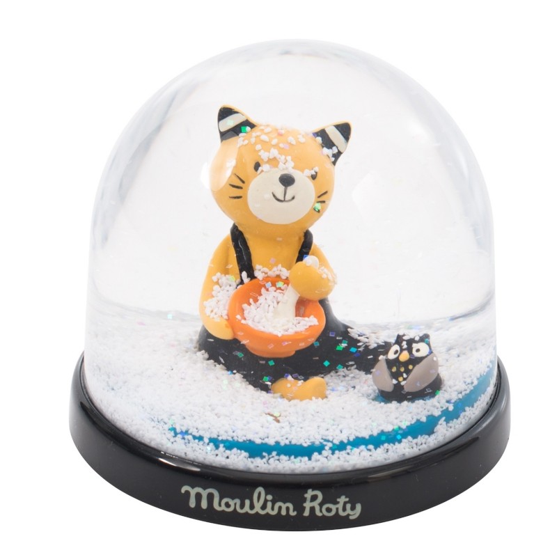 BOULE A NEIGE LES MOUSTACHES