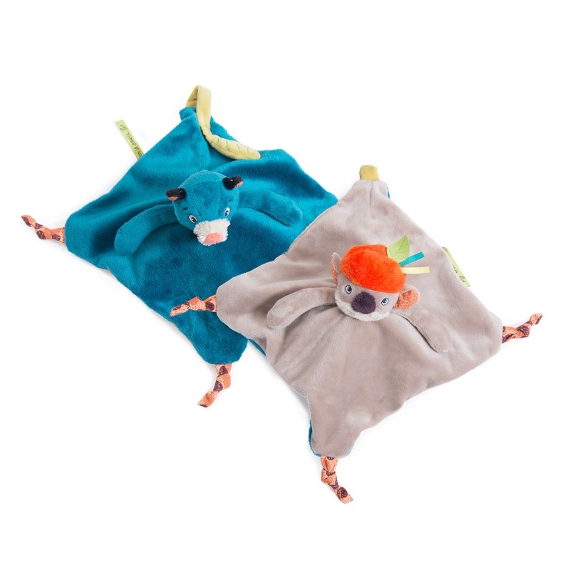 DOUDOU CACHE-CACHE KOALA ET PANTHERE DANS LA JUNGLE