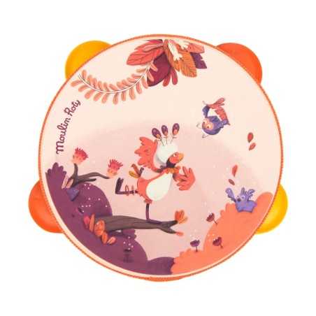 TAMBOURIN CORAIL DANS LA JUNGLE (EMB/6)