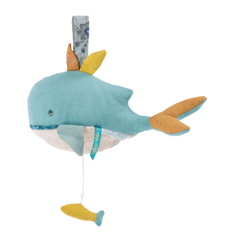 POUPEE MUSIQUE BALEINE LE VOYAGE D'OLGA