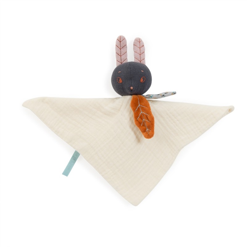 DOUDOU LAPIN CREME APRES LA PLUIE
