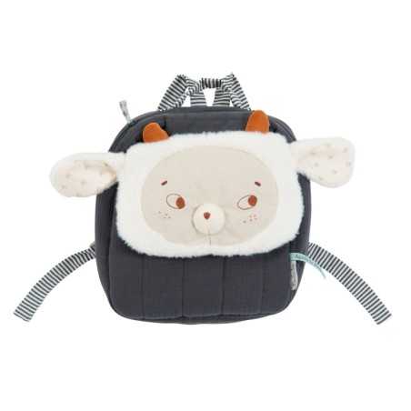 SAC A DOS MOUTON APRES LA PLUIE