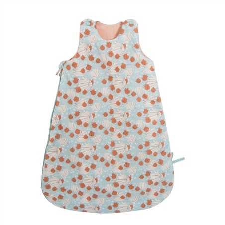 GIGOTEUSE FLEURIE BLEUE 70 CM APRES LA PLUIE